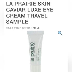 Luxe Brand La Prairie Skin Caviar Luxe Eye Lift Cream 3ml  (Full Size 435$)